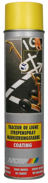 Bodenmarkierungsfarbe gelb 600ml 000223 Forst-Spray Leuchtfarbe Neon Streetart