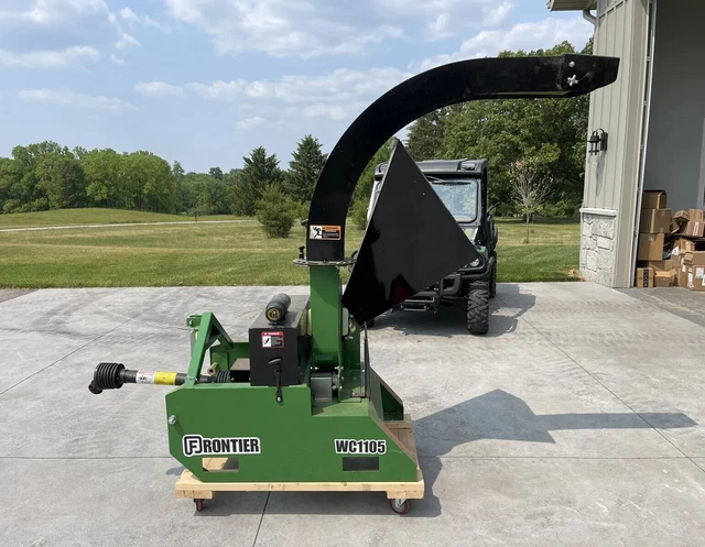 Frontier WC1105 Wood Chipper Rear Mounted PTO Driven up to 85hp Tractor