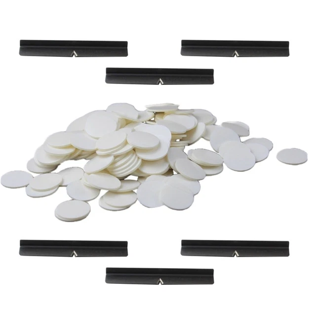 10 unidades Centradora de velas Wick Sustainer hierro Candle Wick con 100 piezas