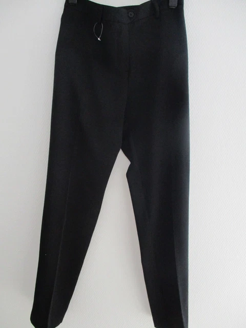 Pantalon Golden Point à Carreaux Noir & Bordeaux - Taille S | Coupe Droite | Neuf Sans étiquettes