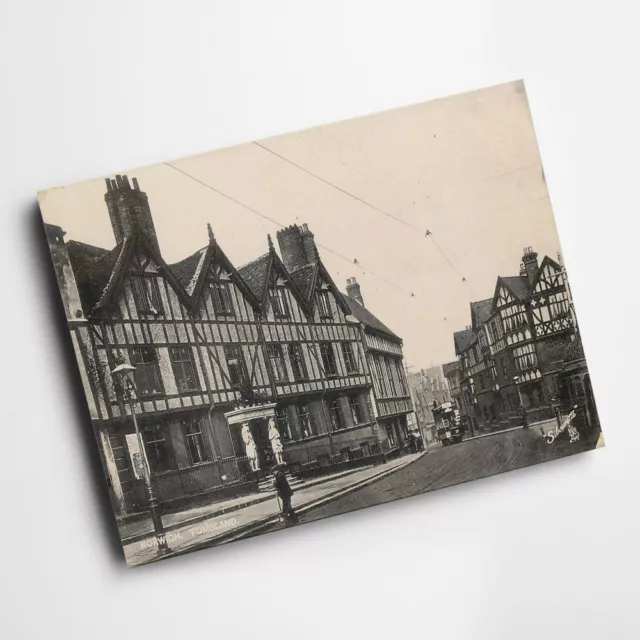 A3 PRINT - Vintage Norfolk - Norwich. Tombland