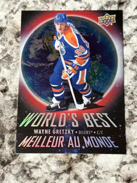 2023 UD Tim Hortons Legends Collectors Series Worlds Best - Wayne Gretzky WB1