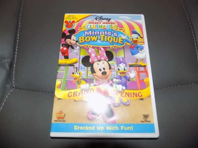 MICKEY MOUSE CLUBHOUSE: Minnies Bow-tique, DVD $9.99 - PicClick CA