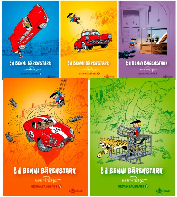 Benni Bärenstark Gesamtausgabe Band 1-5 Auswahl | toonfish | Neu | Deutsch