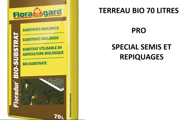 Terreau Semis Et Bouturage Vilmorin 5L - Prêt à L'Emploi - Usage Triple - 1,5 Kg