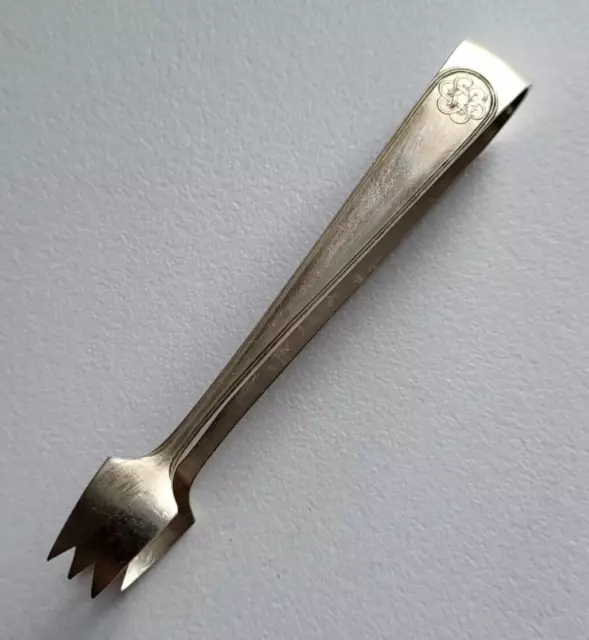 Sterling Silver Tongs J. Tostrup Norway