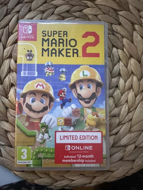 Super Mario Maker 2 -- Standard Edition (Nintendo Switch, 2019)