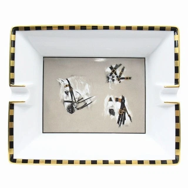 エルメス ホース アッシュトレイ 共箱 東さ7-0705⭐︎1F