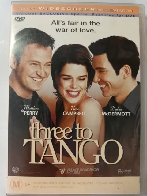 Three To Tango (DVD, 1999) Region 4 aq886