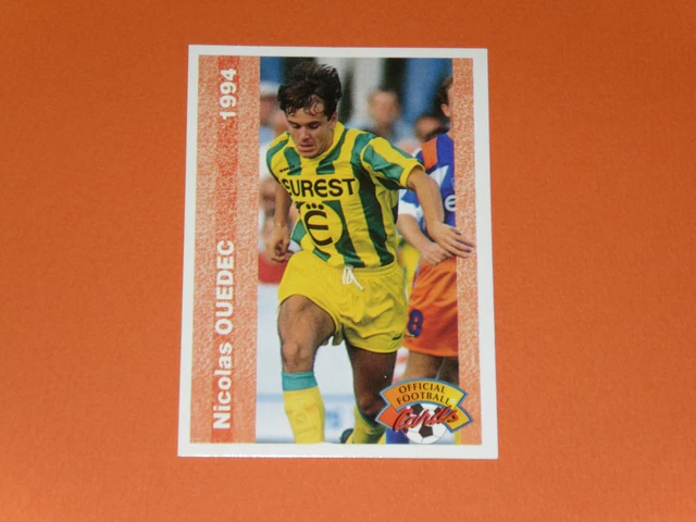 cartes cards IMAGES PANINI Football - FCNA CARDS - 1995 - FC NANTES - France