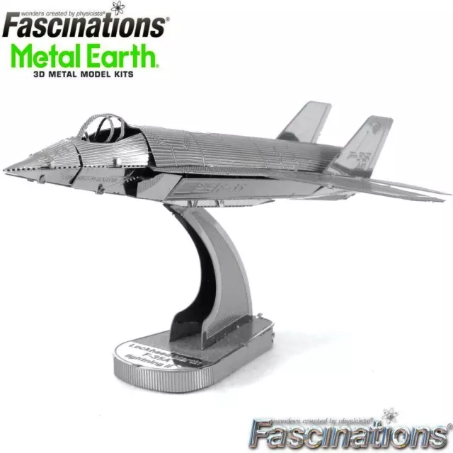 Metal Earth F-35 Lightning II Aircraft Plane 3D DIY Model Hobby Building Kit