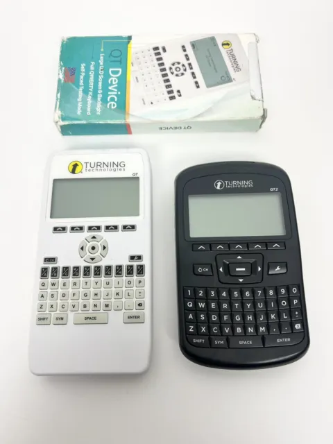 Turning Technologies QT2 & QT (Clicker Bundle) - Response Device s , (tested)