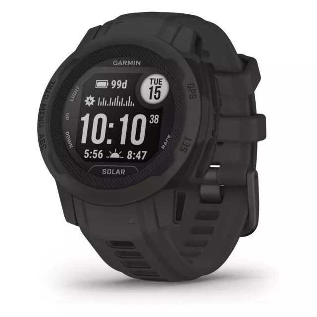 Garmin INSTINCT 2S SOLAR Smartwatch Silicone Noir GPS 40mm 010-02564-00