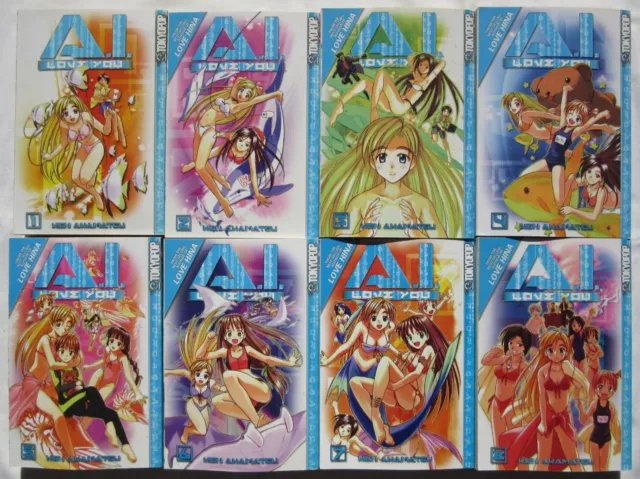 AI Love You Manga - Complete Set vol 1-8 - English