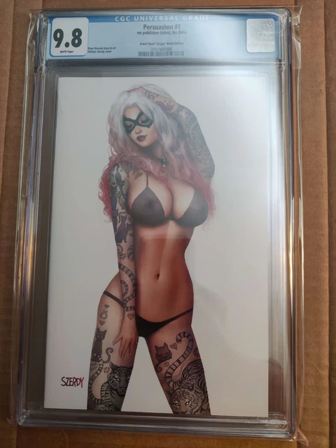 Nathan Szerdy Black Cat Black Virgin Edition CGC 9.8