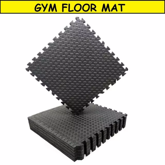 Non-Slip Soft Gym Floor Mat Indoor/Outdoor Water Resistant Inter Locking Mat