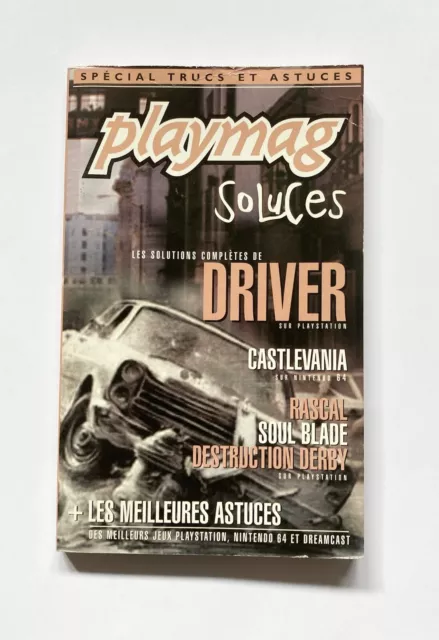 Playmag Soluces Guide N°6 Driver / Castlevania + Sony PS1, N64, Dreamcast - FR