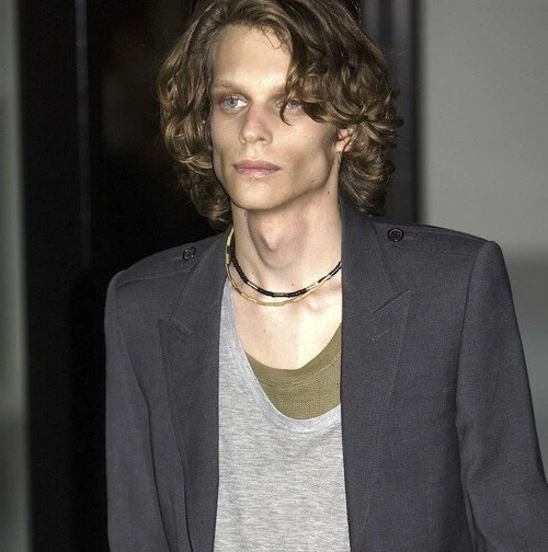 Dior Homme 2005ss BeckベルトHedi Slimane DIOR HOMME BEADED