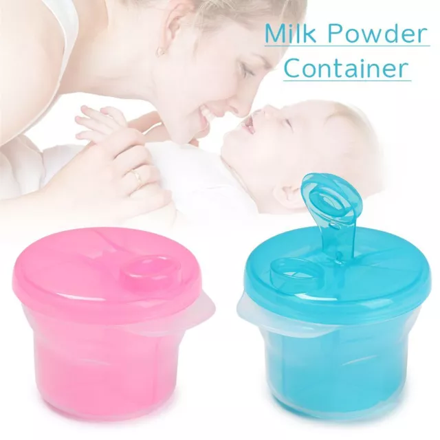 Care Portable Formula Dispenser Feeding Box Milk Powder Container Food storage