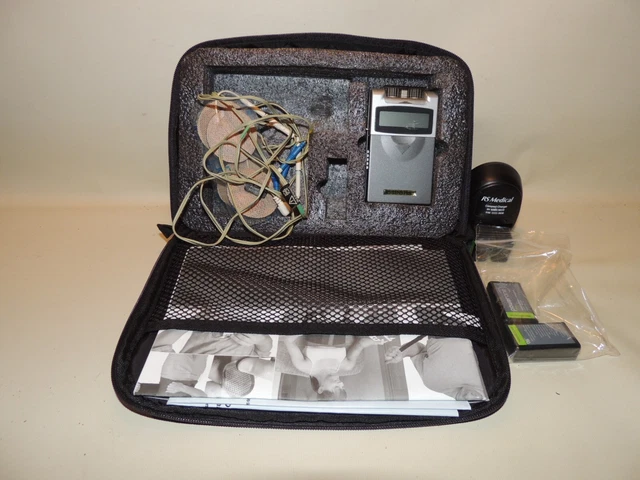 Estimulador nervioso eléctrico transcutáneo RS Medical RS-TENS Plus y estuche