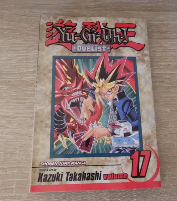 Yu-Gi-Oh! Duelist Vol. 17 One-Turn Kill Manga Book Kazuki Takahashi  Pb Tracked