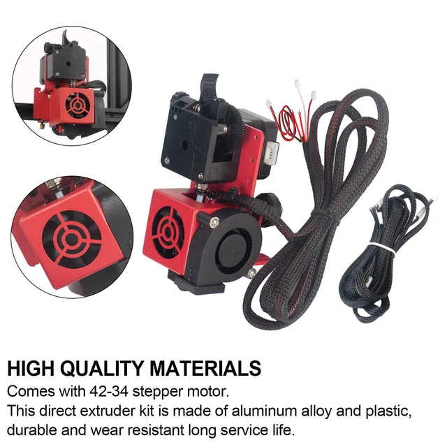 12V/24V Direct Drive Extruder 1.75mm Short-Range Hotend for CR-10 CR-10S ENDER3
