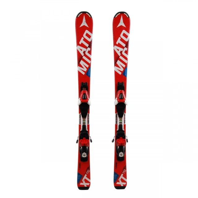 Gebrauchte Junior Ski Atomic Redster XT Edge + Bindungen - Qualität A - 120 cm
