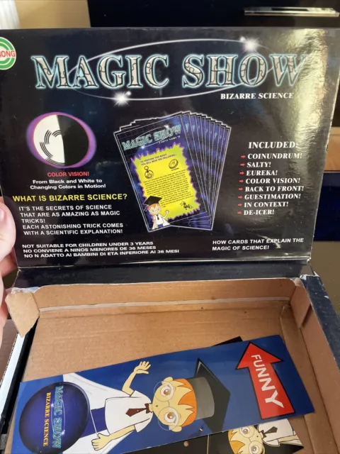 HOCUS POCUS Magic Show Zauberkasten 1b Ware Neu 3