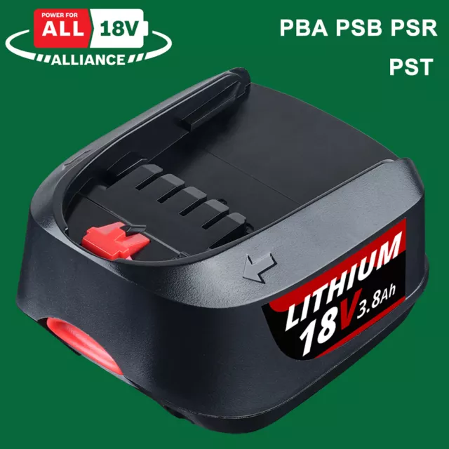 Für Bosch 18V PSB 18 LI,PST 18 LI,PSR 18 LI,PST 18 Li,1600A005B0 PBA 3.8Ah Akku