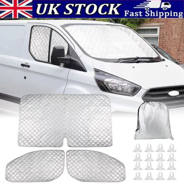 Ford Transit 2001 - 2012 External Thermal Windscreen Cover Colour