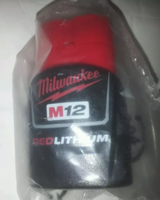 NEW Genuine Milwaukee M12 12-Volt RED LITHIUM Ion 48-11-2401 Battery