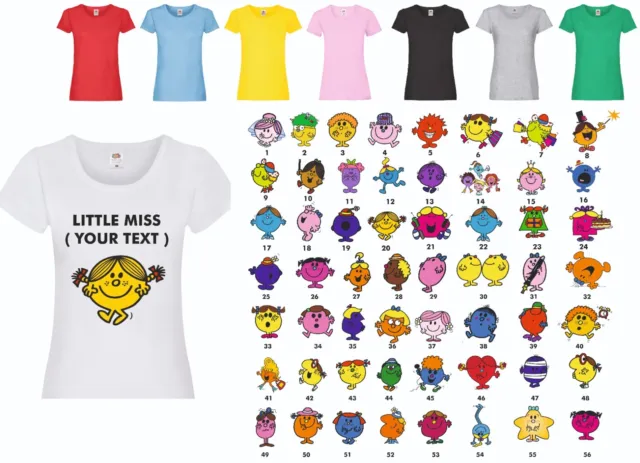 Ladies/women Miss Personalised T-Shirt Funny Birthday, present, gift