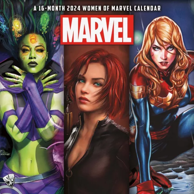 Trends International,  Marvel Women 2024 Wall Calendar