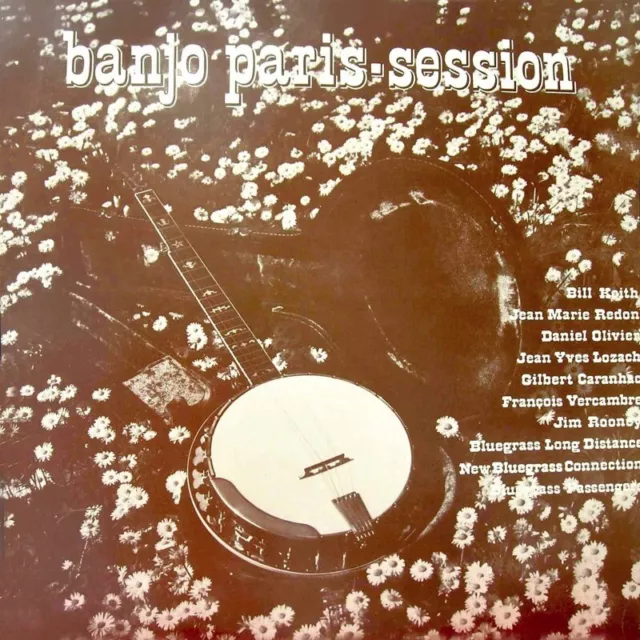 Vinyle neuf Bluegrass country Banjo Paris Session LP V1 CD V1+V2