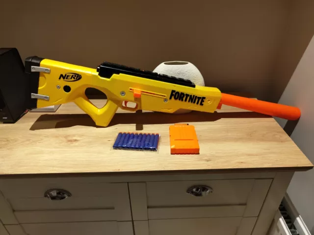  NERF Fortnite BASR-L Bolt Action, Clip Fed Blaster