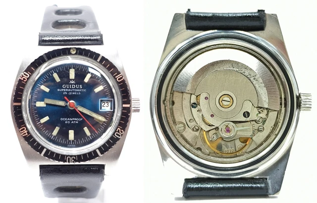 OROLOGIO GUIDUS OCEANPROOF superautomatic swiss caliber eta 2772