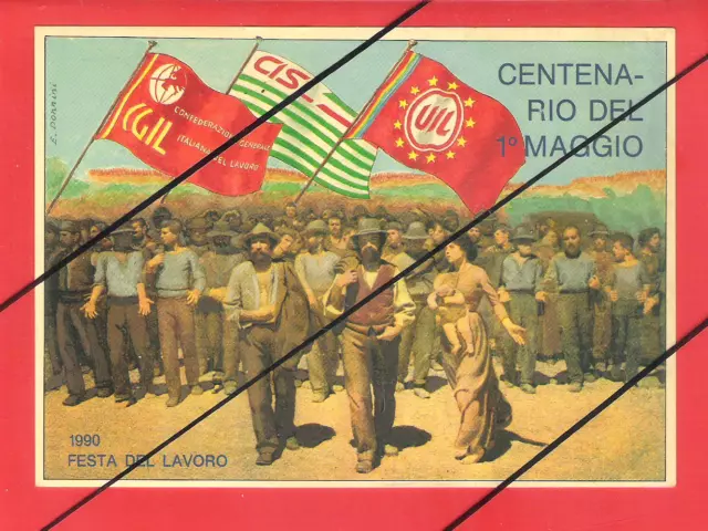 Centenario del Primo Maggio 1990, festa del lavoro