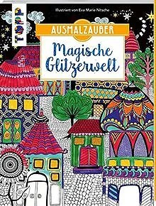 Ausmalzauber - Magische Glitzerwelt: Mit glitzernde... | Buch | Zustand sehr gut