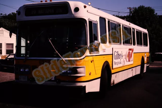 Vtg 1983 Bus Slide 9307 Mattapan Station Massachusetts X4A022