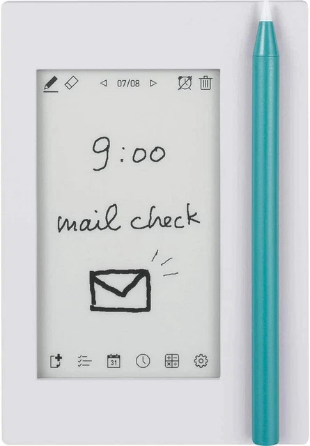 King Jim EM10 Digital Memo Notice Memo White from Japan