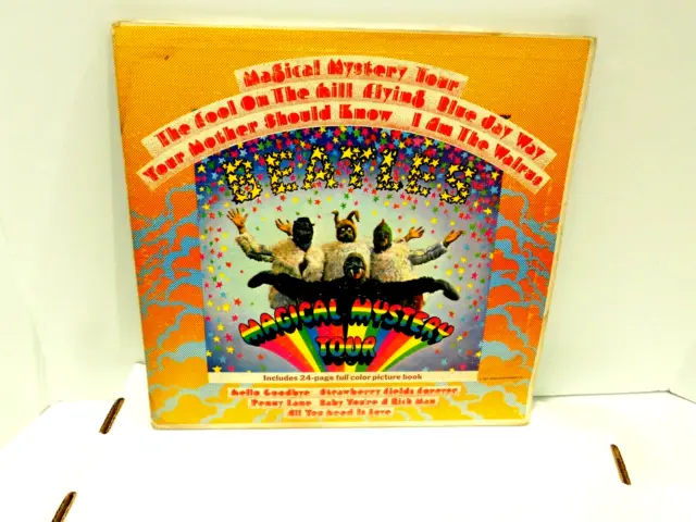 Lp The Beatles Magical Mystery Tour Gatefold With 24 Page Booklet