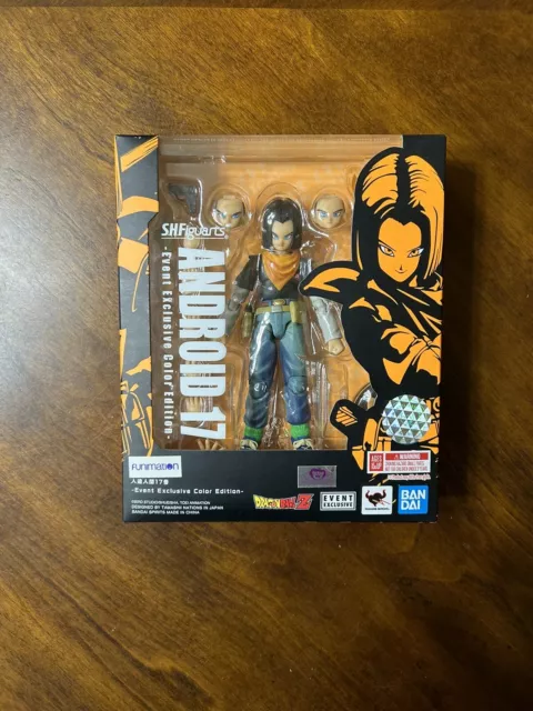 SH Figuarts Dragon Ball Z Android 17 Event Exclusive Color Edition PBandai