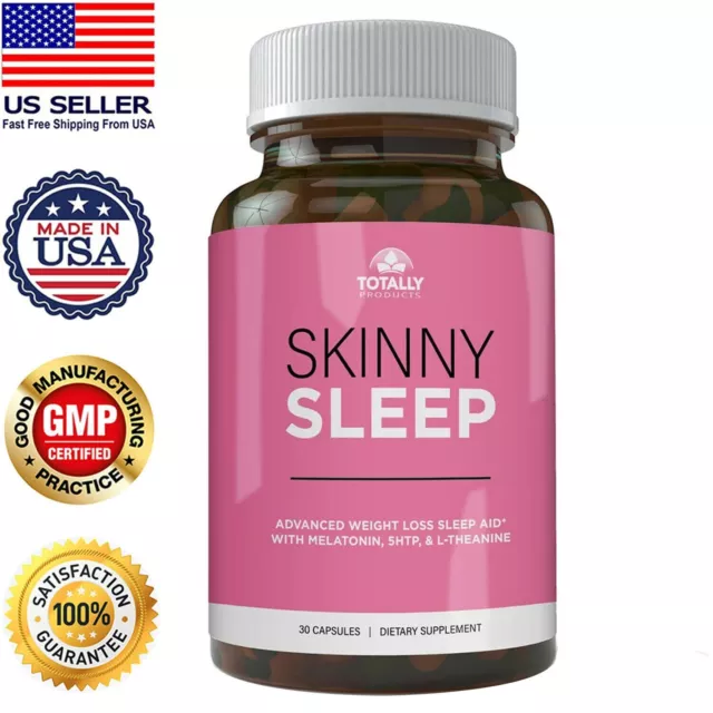 Skinny Sleep Womens Weight Loss Sleep Aid Slimming Fat Burn 30 caps 12/2024