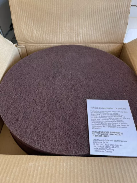 16" 3M Scotch Brite Surface Preparation Floor Cleaning Pads Case of 5
