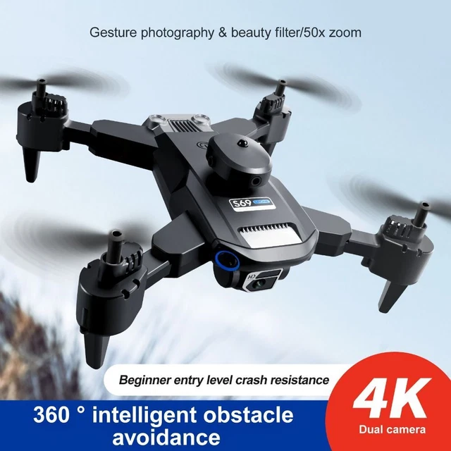 Obstacle Avoidance Aerial Photograph Aerocraft Four-axis Aircraft S69 Drone