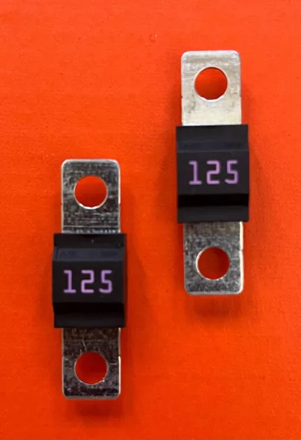 Littelfuse Bolt-Down Fuses 125A 498 Series MIDI 32V