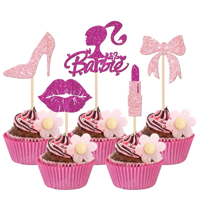 Decorazioni Per Cupcake A Forma Di Fata Gyufise - 36 Pezzi Glitterati
