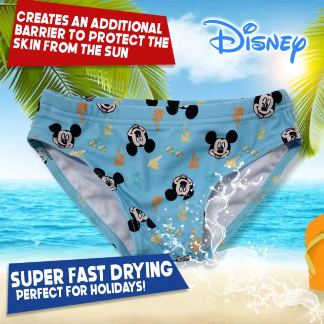 Costume da bagno per neonato bambino Disney Mickey Mouse slip mare bimbo 6141 3
