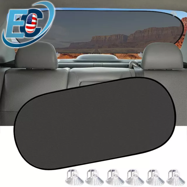 Foldable Car Sun Shade Cover Auto Rear Window Mesh UV Rays Protection Visor