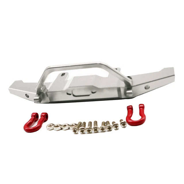 Metal Front Bumper Suitable For 1:16 Scale WPL C14 C24 RC Truck Car Upgrade